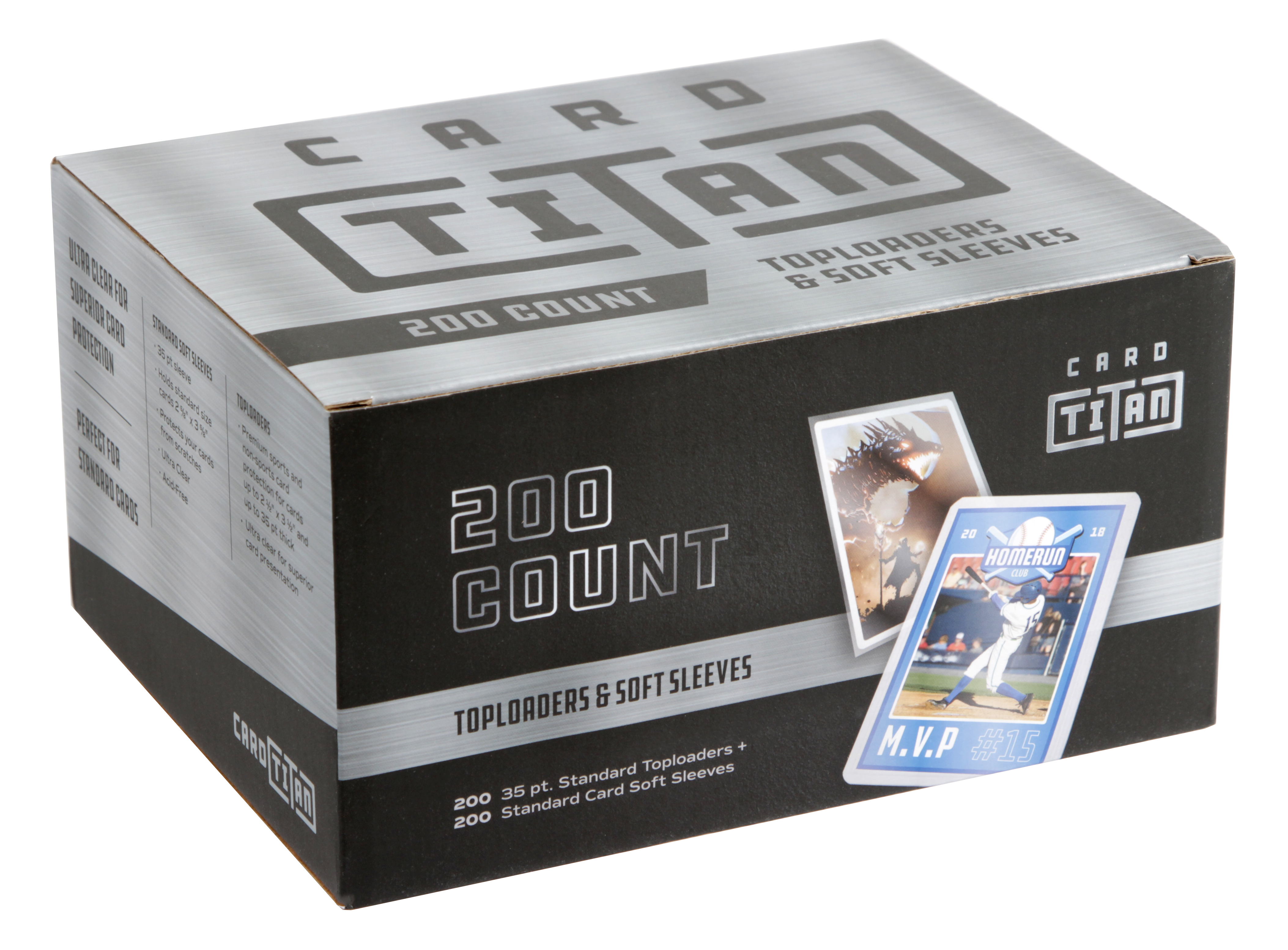 top cut card sleeves Amazon.com: 200pc Top Loaders for Cards and Penny Sleeves Bundle - Hard  Plastic Card Sleeve, Trading Card Protectors, Yugioh & Baseball Card Sleeves main image 0
