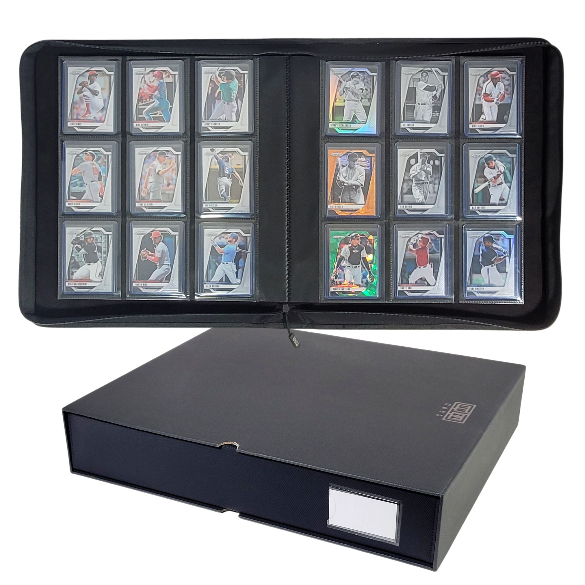 binder for cards in toploaders Toploader Album - 9-Pocket with Rigid Slipcase Creating a new binder ensuring efficient organization and Digimon:Ofanimon #ST478 - PSA 9 CSM2C