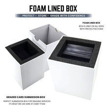 Load image into Gallery viewer, Card Titan Semi Rigid & Sleeves - 50ct with Foam Lined Storage Box