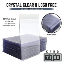 Load image into Gallery viewer, Card Titan Semi Rigid & Soft Sleeves - 200ct with Foam Lined Storage Box
