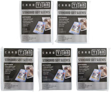 Load image into Gallery viewer, Standard Soft Sleeves Pack of 500 - Premium Quality Ultra Clear Acid Free Penny Sleeves