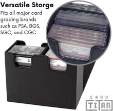 Load image into Gallery viewer, Slab Box - Storage box for Graded Slabs, Toploaders, One-Touch Cases and Sleeved Cards