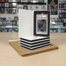 Load image into Gallery viewer, Slab-Folios 10 Pack - Graded card booklet with 10 Shipping Envelopes