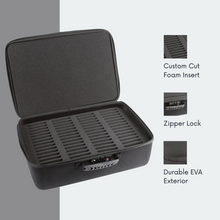 Load image into Gallery viewer, One Touch Card Holder with Zipper Lock -  Fits 60 One Touch Magnetic Cases - Compatible with Project 2020 and Project 70 Sets