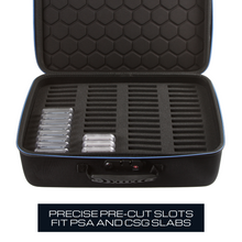 Load image into Gallery viewer, Graded Coin Case with 56 Slots for PCGS or NGC Graded Coin Slab - Individual Slots for Graded Coins - Protects and Perfectly Fits NGC and PCGS Coin Cases