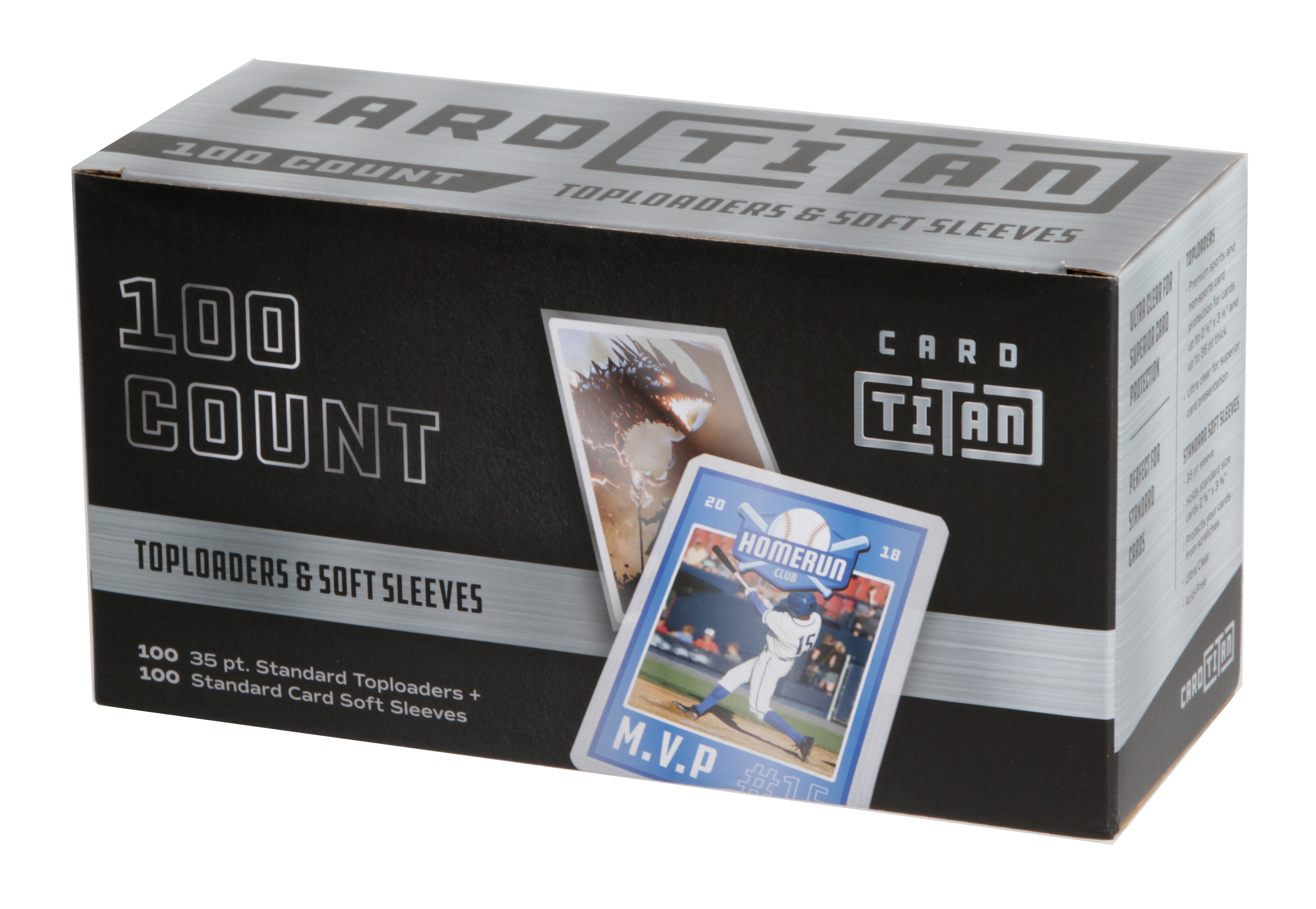Card Titan Pro Toploader Storage Box and One Touch Sports Card Storage
