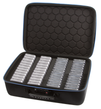 Load image into Gallery viewer, Graded Coin Case with 56 Slots for PCGS or NGC Graded Coin Slab - Individual Slots for Graded Coins - Protects and Perfectly Fits NGC and PCGS Coin Cases