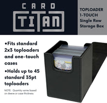 Load image into Gallery viewer, Toploader &amp; One Touch Case Storage Box
