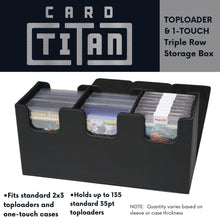 Load image into Gallery viewer, Toploader &amp; One Touch Case Storage Box

