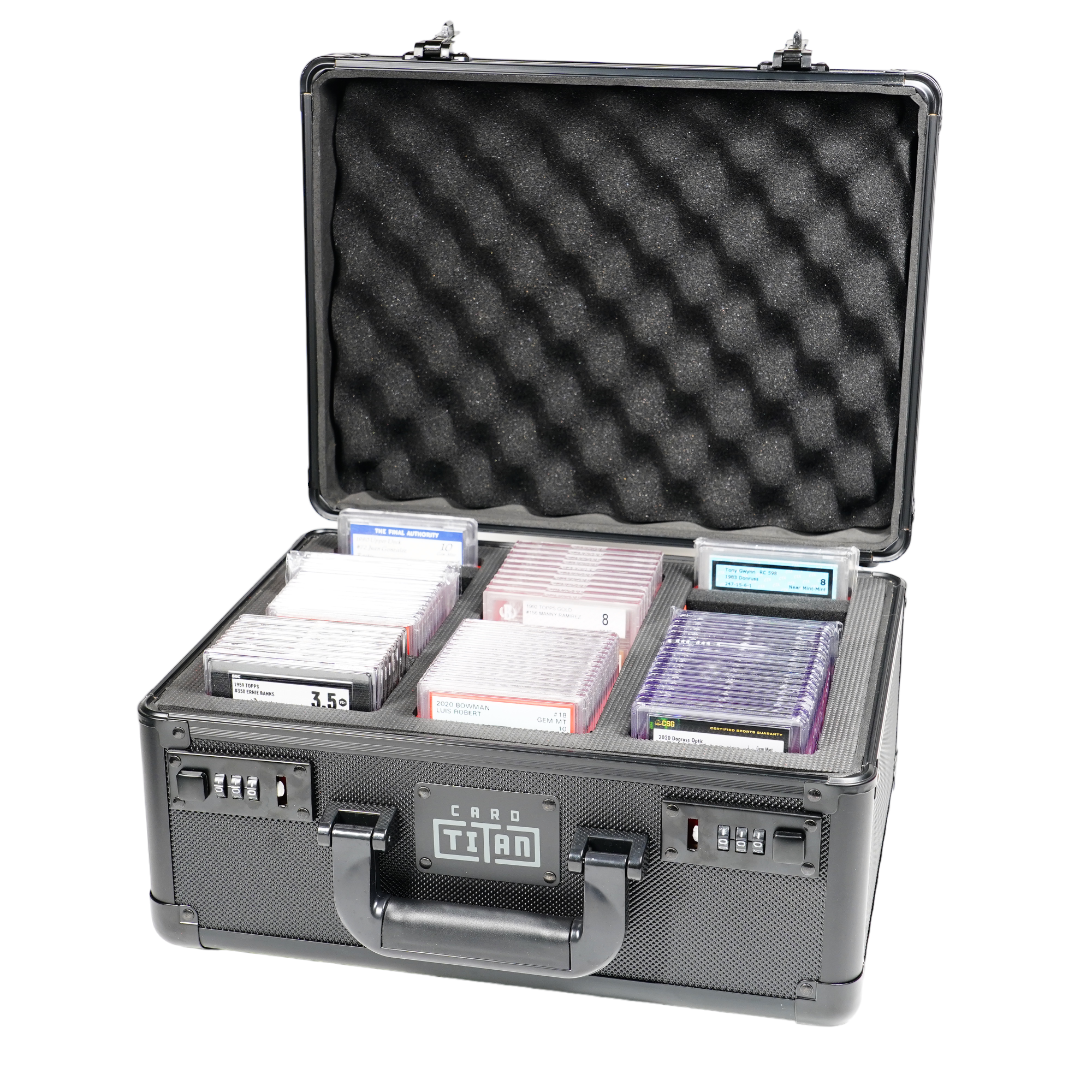 Slab Safe 3 Row with Combination Lock – Card Titan Pro