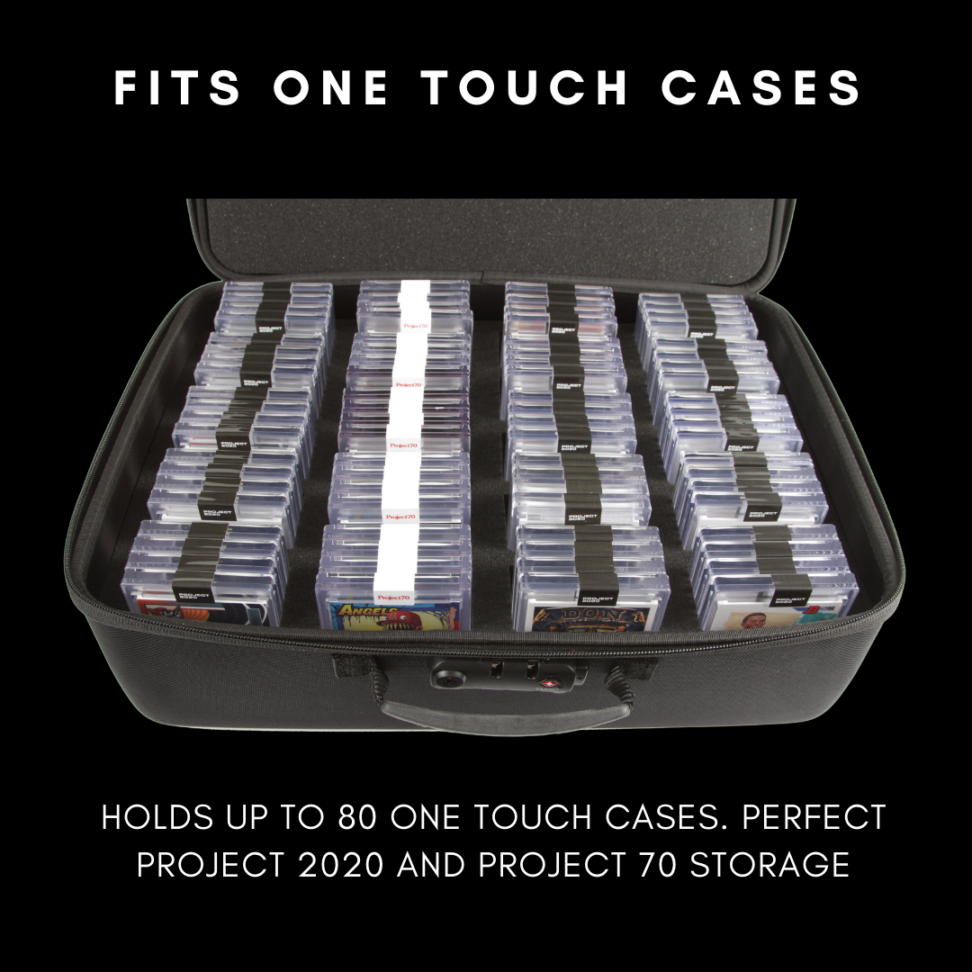 best case for graded cards Toploader and One Touch Storage Case with Zipper Lock